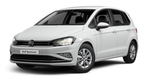Volkswagen Golf Sportsvan 2014-2020 hladká strecha